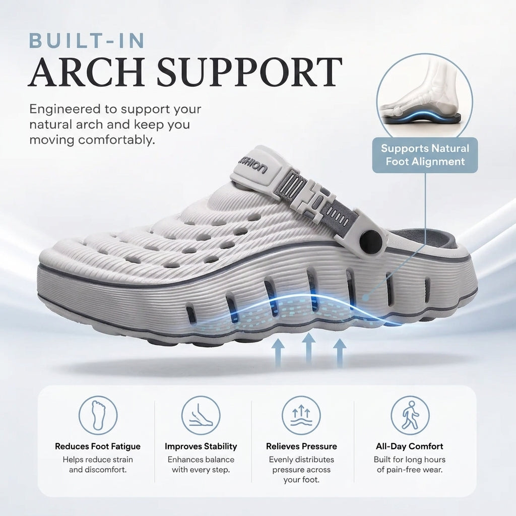 Vendreau™  Cloud Walk Men's Clogs